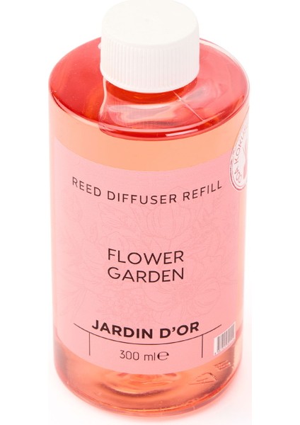 D'or Paris Flower Garden Oda Kokusu Yedek Şişe - Şeffaf - 300 ml fiyatları