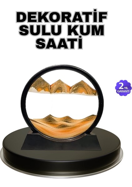Buğz Şeffaf Dekoratif Kum Saati – Dayanıklı Gövde, Minimalist Stil, Masa ve Vitrin Aksesuarı