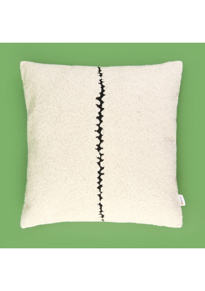 Soft Ravina Kırlent - Ekru - 45X45 cm