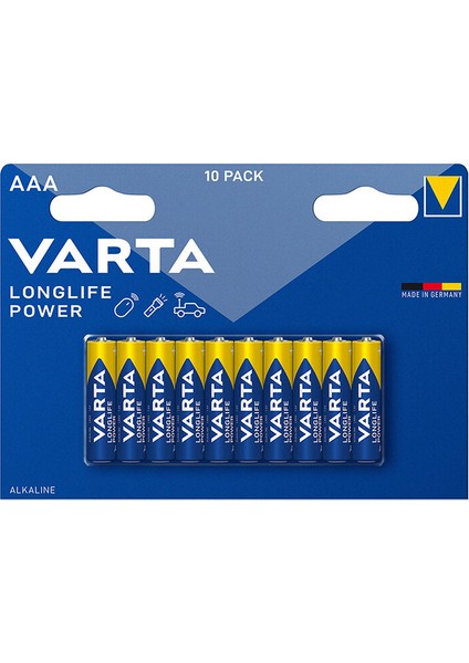 Longlife Power Aaa 10'lu Ince Pil fiyatları