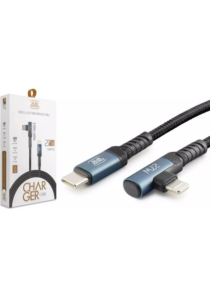 ⚡ Subzero CL101 27W Type-C To Lightning L Giriş Gaming Şarj Kablosu | Hızlı Şarj & Dayanıklı Tasarım fiyatları