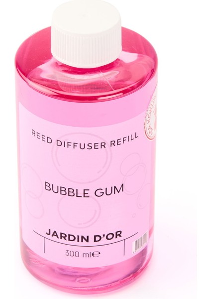 D'or Bubble Gum Oda Kokusu Yedek Şişe - Şeffaf - 300 ml fiyatları