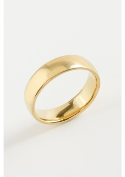 Nrzsnt Çelik Alyans Yüzük 6 Mm-17