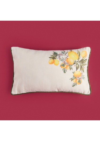 Soft Lime Cello Renata Kırlent - Ekru - 30X50 cm