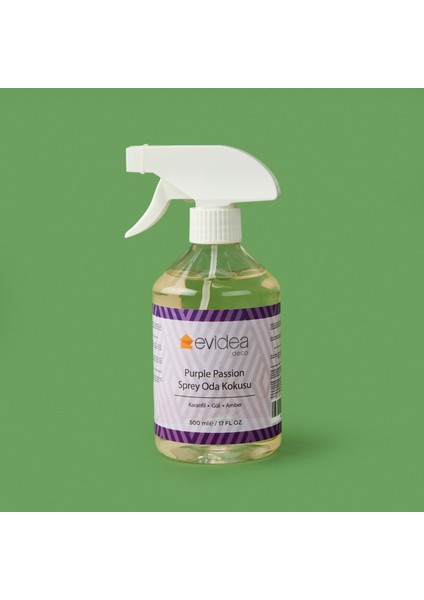 Deco Purple Passion Sprey Oda Kokusu - Şeffaf - 500 ml
