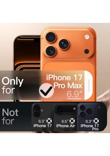 Apple iPhone 17 Pro Max Kılıf Kamera Çevresi Korumalı Renkli Magsafe Şarj Uyumlu Şeffaf Silikon fiyatları