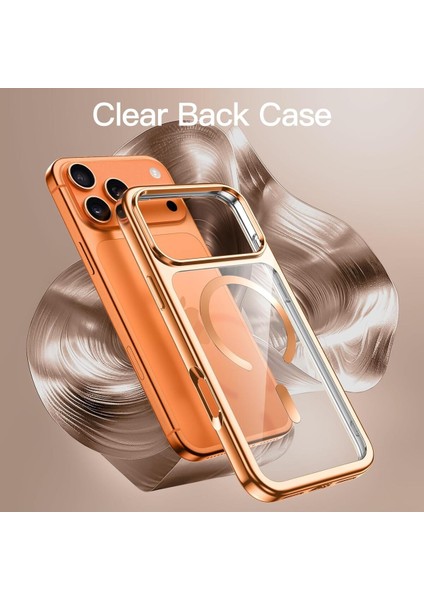 Apple iPhone 17 Pro Max Kılıf Kamera Çevresi Korumalı Renkli Magsafe Şarj Uyumlu Şeffaf Silikon fırsatları