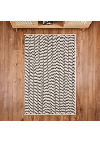 Soft Pirn Halı - Siyah - 120X180 cm