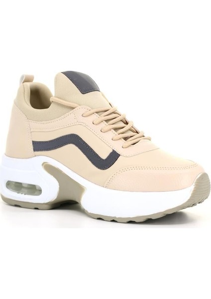 121 Kadın Anatomik Spor Ayakkabı Bej fırsatları