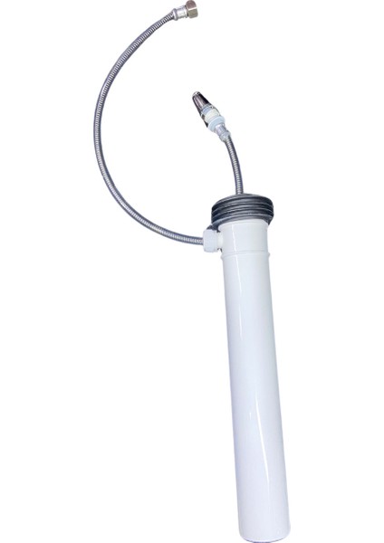 Spiralli Asma Klozet Taharet Borusu Uzun