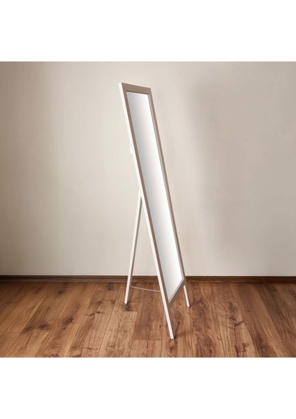 Deco Ahşap Boy Aynası - Beyaz - 160X45 cm modelleri