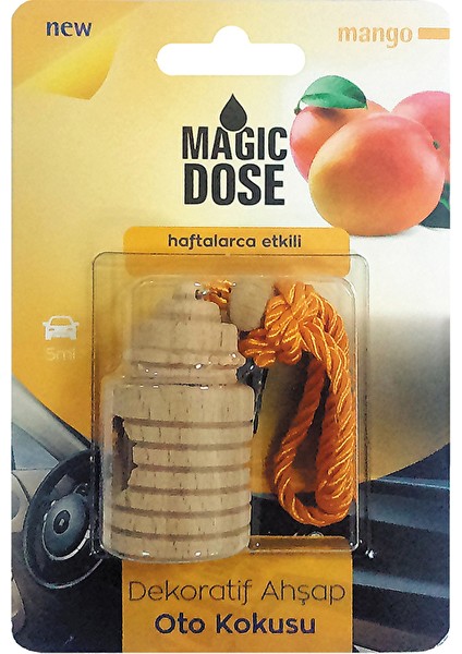 Ahşap Oto Kokusu Mango Fa1-33