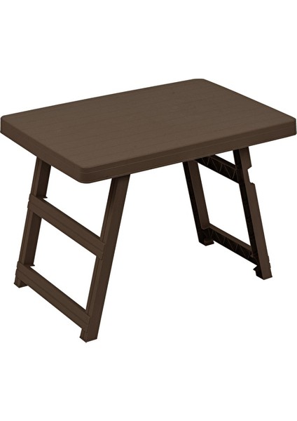 Katlanır Pratik Piknik Masası Kahve
