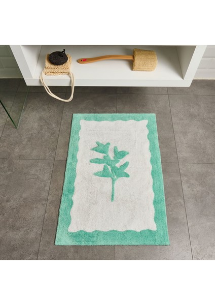 Soft Granny Summer Tufting Banyo Paspası - Beyaz - 60X90 cm fiyatları
