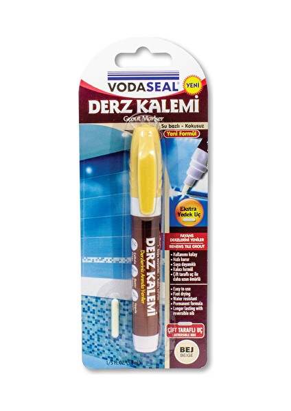 Derz Kalemi Bej 1 Adet Yedek