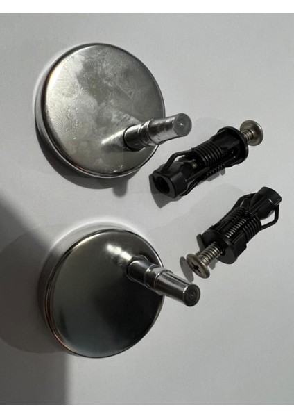 Vitra Yavaş Kapanan Klozet Kapak Menteşe Bağlantı Vidası Üsten Sıkma