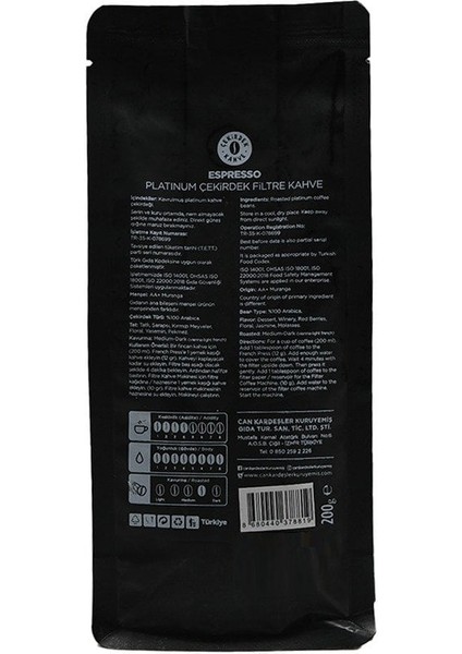 Espresso Platinum 1000 G fiyatları