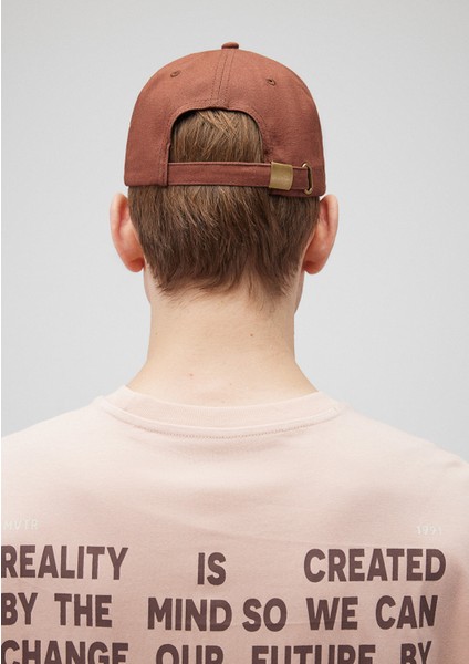 Baskılı Kahverengi Şapka 0911514-70202