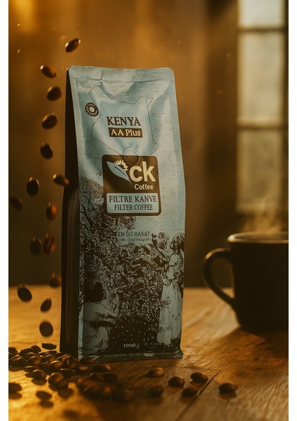 Kenya Öğütülmüş Filtre Kahve 1000G
