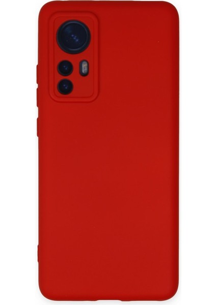 Xiaomi Mi 12 Kadife Dolgulu Lansman Silikon Kılıf Rcv/nano Lansman