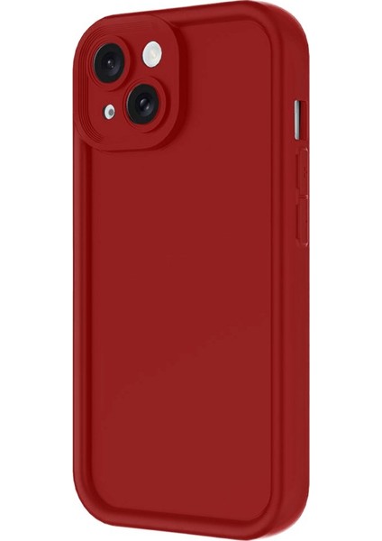 iPhone 13 Yumuşak Dokulu ve Kenarları Yükseltili Silikon Kılıf Rcv/viera