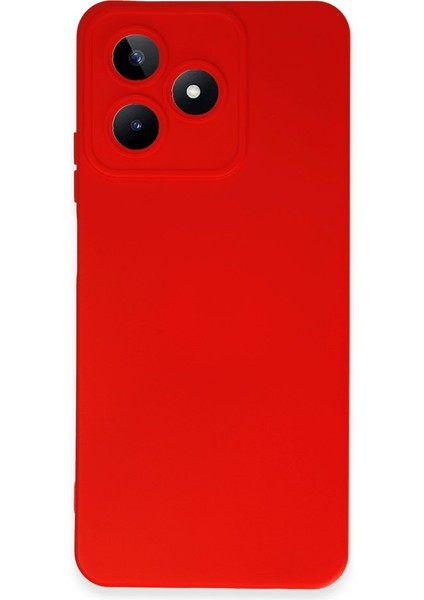 Realme C53 Kadife Dolgulu Lansman Silikon Kılıf Rcv/nano Lansman