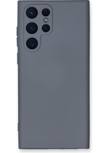 Samsung Galaxy S24 Ultra Kadife Dolgulu Lansman Silikon Kılıf Rcv/nano Lansman
