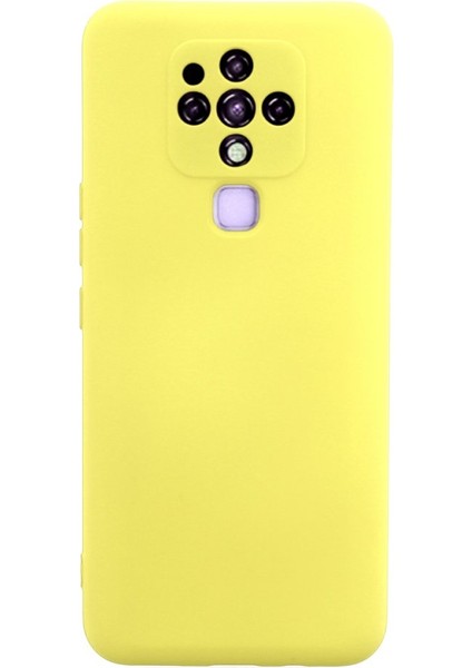 Tecno Camon 16 Kadife Dolgulu Lansman Silikon Kılıf Rcv/nano Lansman
