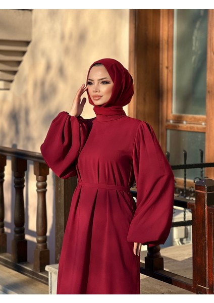 Kırmızı Meri Abaya fırsatları