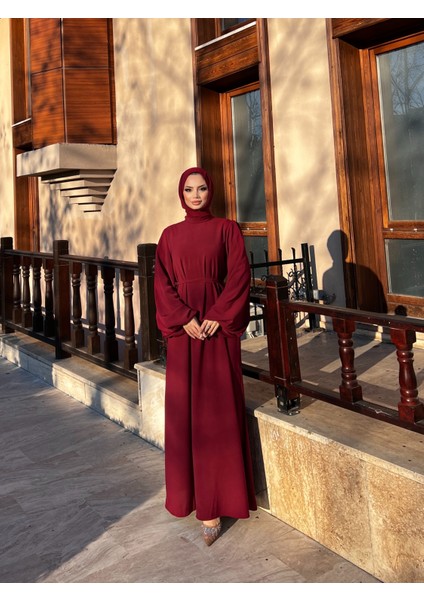 Kırmızı Meri Abaya indirimleri