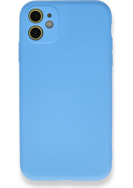 iPhone 11 Kadife Dolgulu Lansman Silikon Kılıf Rcv/nano Lansman