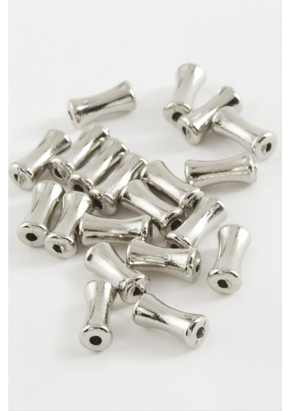 Nrzsnt Kemik Metal Tesbih Ara Aparatı 50 Gram-Gümüş Rengi