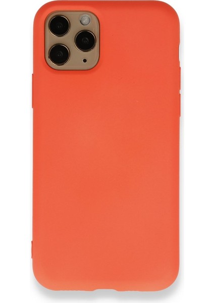 iPhone 11 Pro Kadife Dolgulu Lansman Silikon Kılıf Rcv/nano Lansman