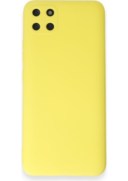 Realme C11 Kadife Dolgulu Lansman Silikon Kılıf Rcv/nano Lansman