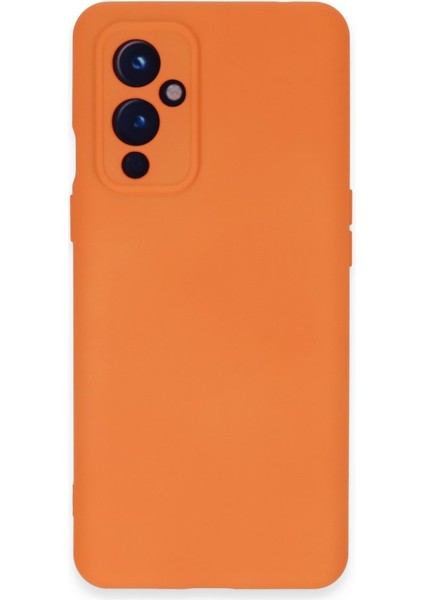 One Plus 9 Kadife Dolgulu Lansman Silikon Kılıf Rcv/nano Lansman