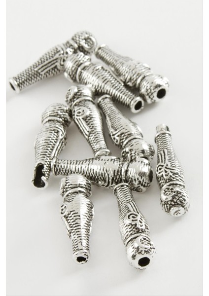 Nrzsnt Tuğra Tesbih Imame Aparatı 50 Gram-Gümüş Rengi