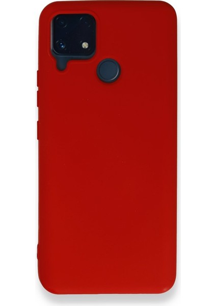 Realme C25S Kadife Dolgulu Lansman Silikon Kılıf Rcv/nano Lansman