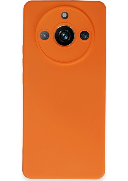 Realme 11 Pro Kadife Dolgulu Lansman Silikon Kılıf Rcv/nano Lansman