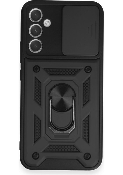 Samsung Galaxy A54 5g Kamera Sürgülü Tam Koruma Sert Silikon Kapak Ryc/ Pars Yüzüklü