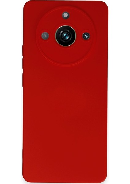 Realme 11 Pro Kadife Dolgulu Lansman Silikon Kılıf Rcv/nano Lansman