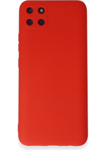 Realme C11 Kadife Dolgulu Lansman Silikon Kılıf Rcv/nano Lansman