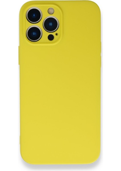 iPhone 13 Pro Kadife Dolgulu Lansman Silikon Kılıf Rcv/nano Lansman