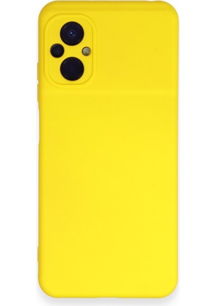 Poco M5 Kadife Dolgulu Lansman Silikon Kılıf Rcv/nano Lansman