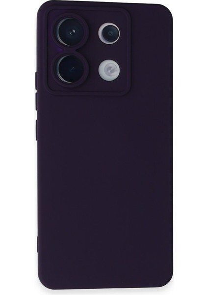 Poco X6 Kadife Dolgulu Lansman Silikon Kılıf Rcv/nano Lansman