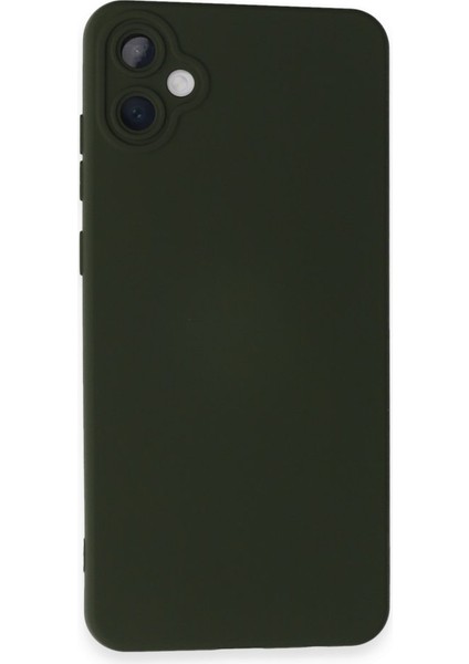 Samsung Galaxy A05 Kadife Dolgulu Lansman Silikon Kılıf Rcv/nano Lansman