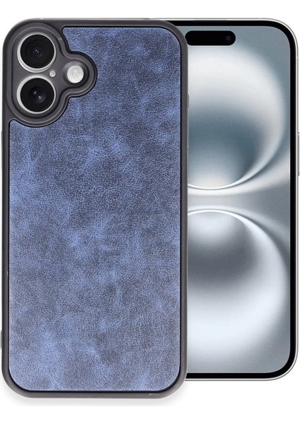 iPhone 16 Şık Görünümlü Premium Kapak Rcv/aras Deri