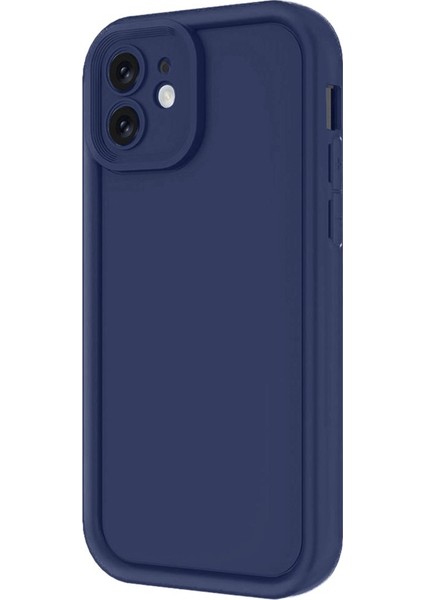 iPhone 11 Yumuşak Dokulu ve Kenarları Yükseltili Silikon Kılıf Rcv/viera