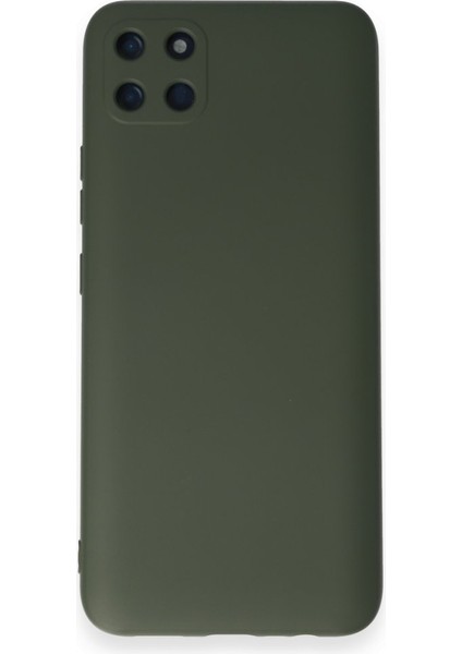 Realme C11 Kadife Dolgulu Lansman Silikon Kılıf Rcv/nano Lansman