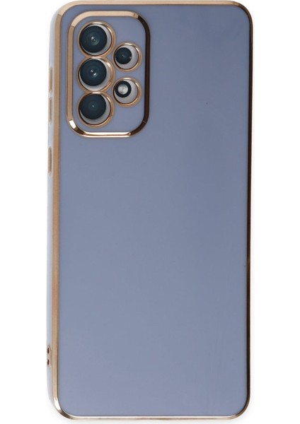 Samsung Galaxy A73 5g Parlak Yapılı Silikon Kılıf Rcv/volet