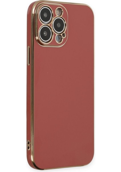 iPhone 14 Pro Max Parlak Yapılı Silikon Kılıf Rcv/volet